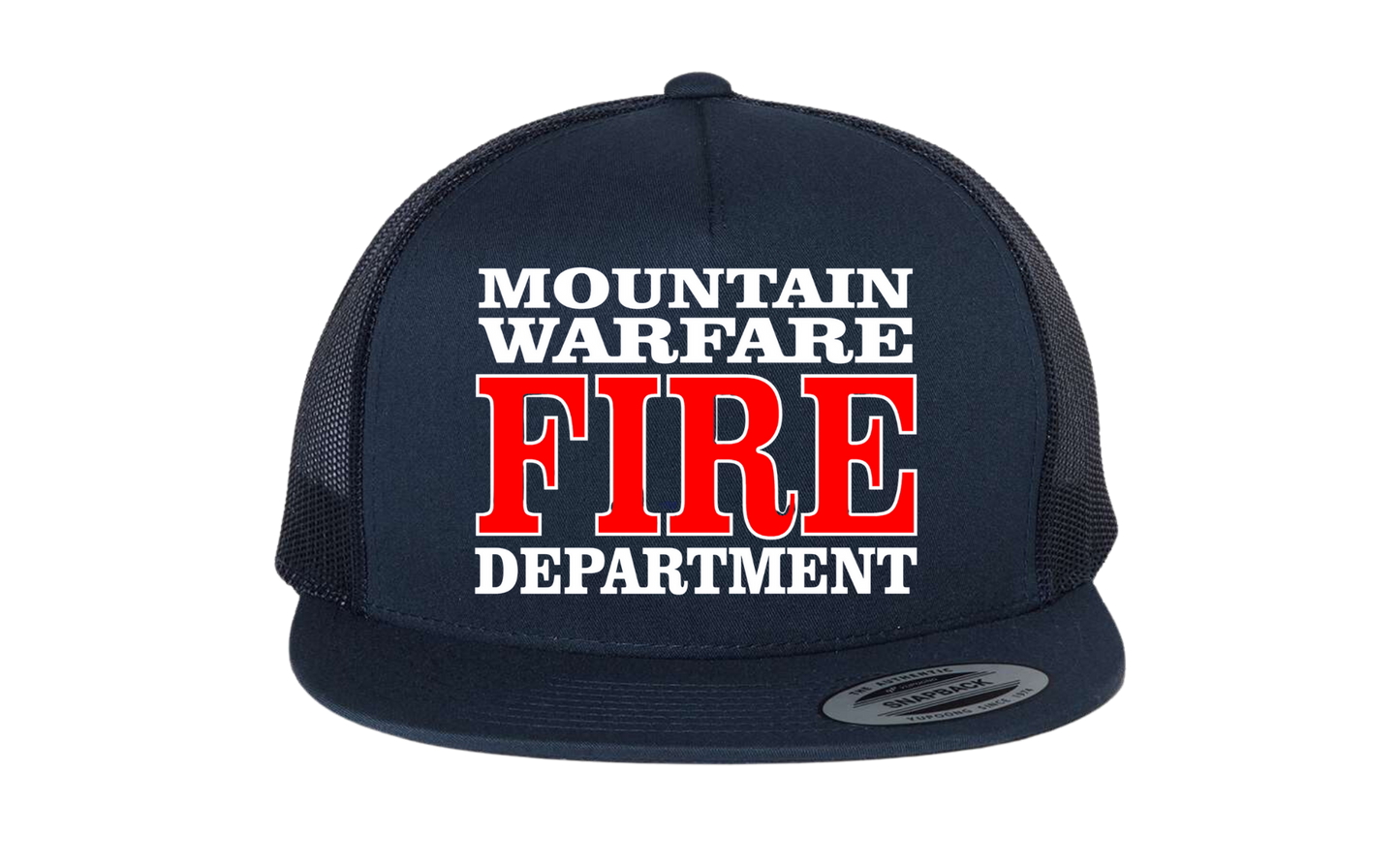 MWFD Flat Bill Snap Back Hat