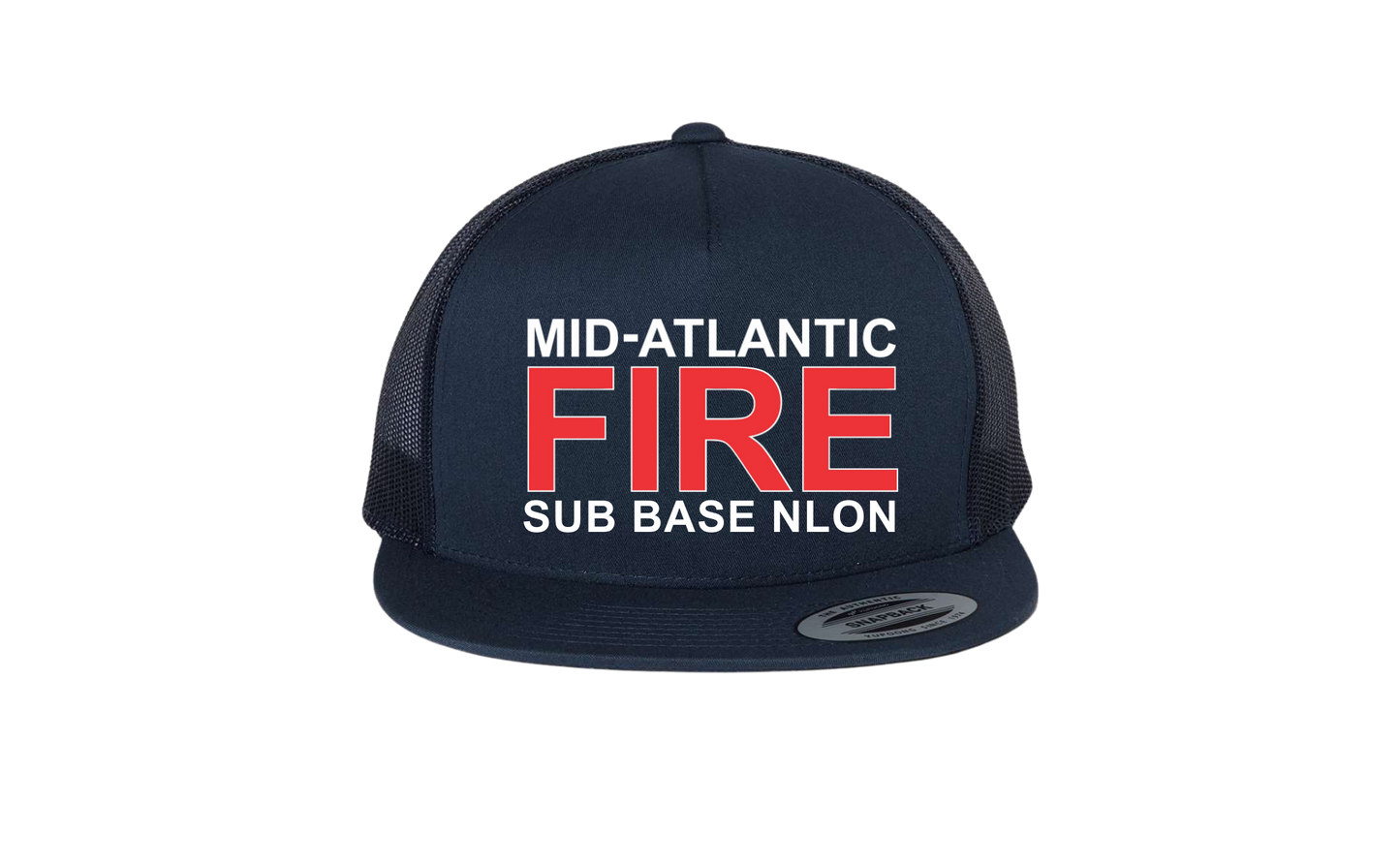 New London Flat Bill Snap Back Hat