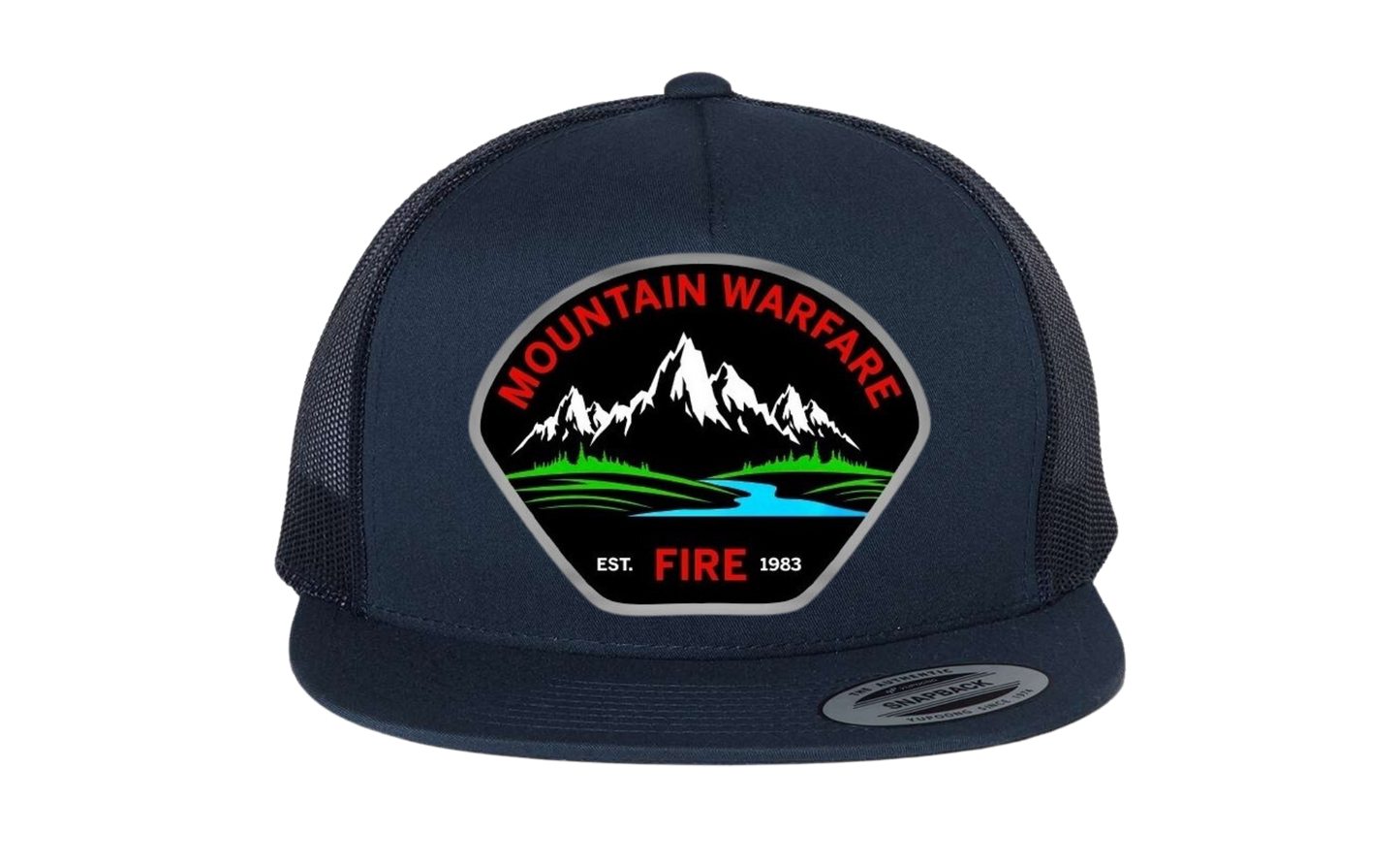 MWFD Flat Bill Snap Back Hat