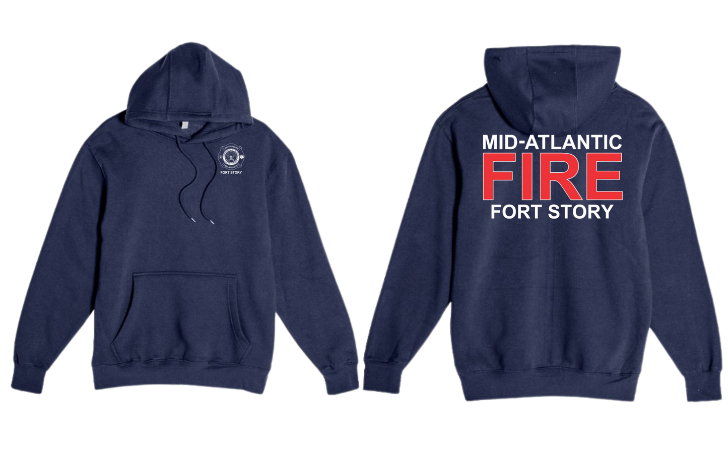 Fort Story Lightweight Terry Hoodie