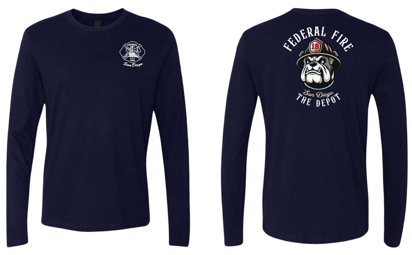 FFSD Station 19 100% Cotton Long Sleeve Shirt