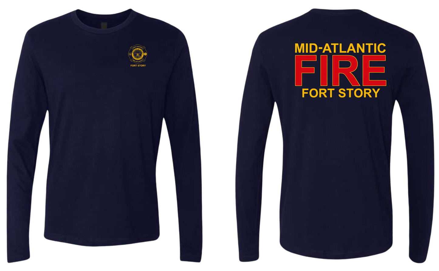 Fort Story 100% Cotton High Quality Long Sleeve Shirt