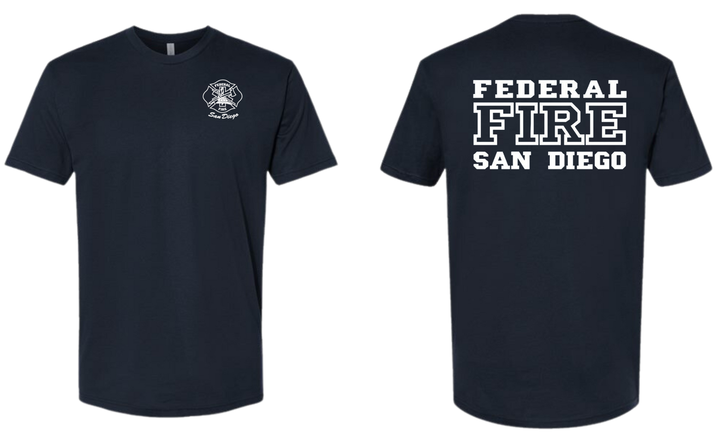 Federal Fire San Diego 100% Cotton High Quality Short Sleeve Shirt