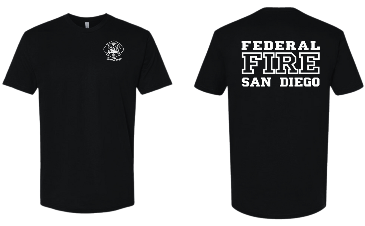 Federal Fire San Diego 100% Cotton High Quality Short Sleeve Shirt