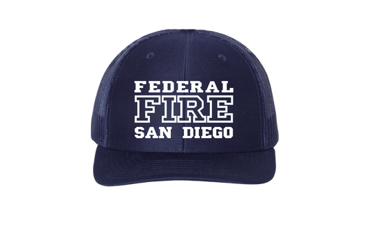 Federal Fire San Diego Trucker Hat