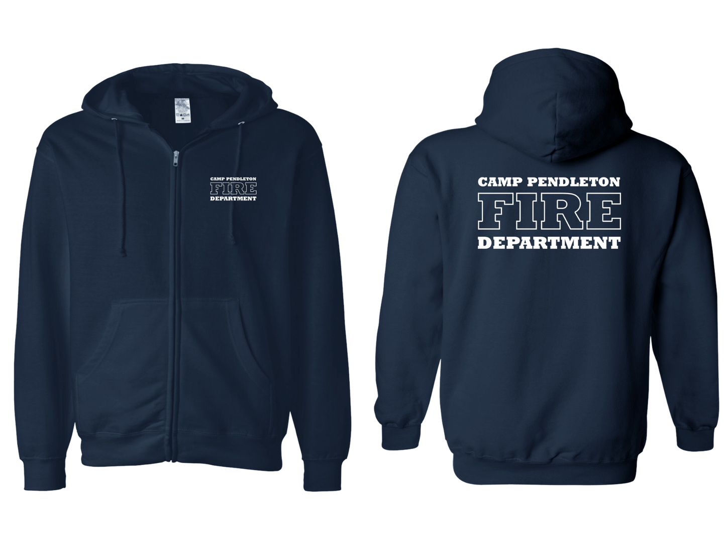 CPFD Zip Up Hooded Sweatshirt