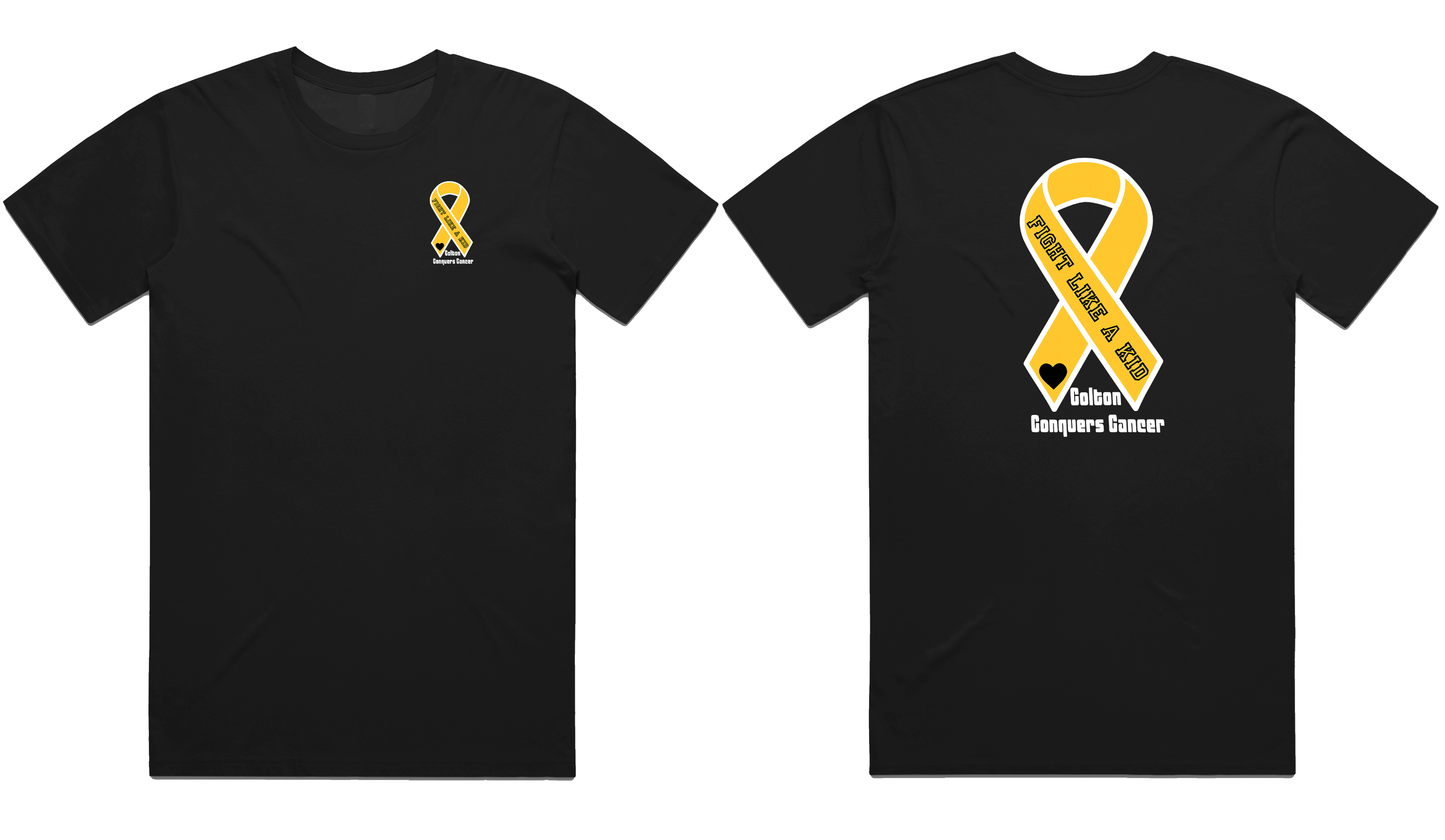 Colton Conquers Cancer Charity Shirt